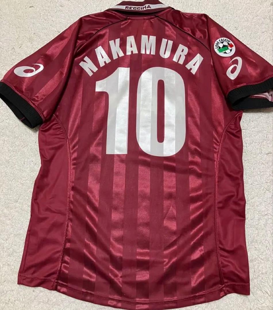 【新品タグ付き】中村俊輔選手 02/03レッジーナ 10番 ユニフォーム