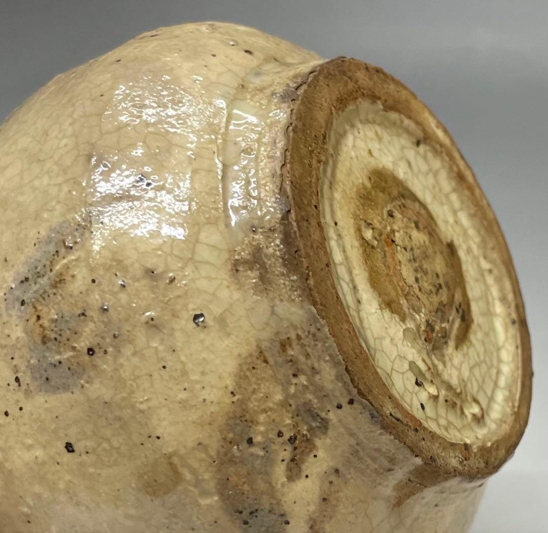 金重愫　粉引徳利　備前焼　共箱　栞　b523