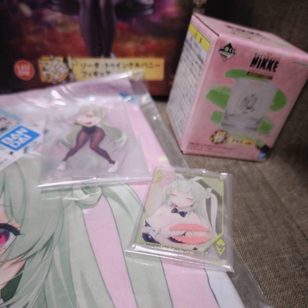 一番くじ 勝利の女神 ニケ NIKKE ラストワン賞 ソーダ フィギュア セット