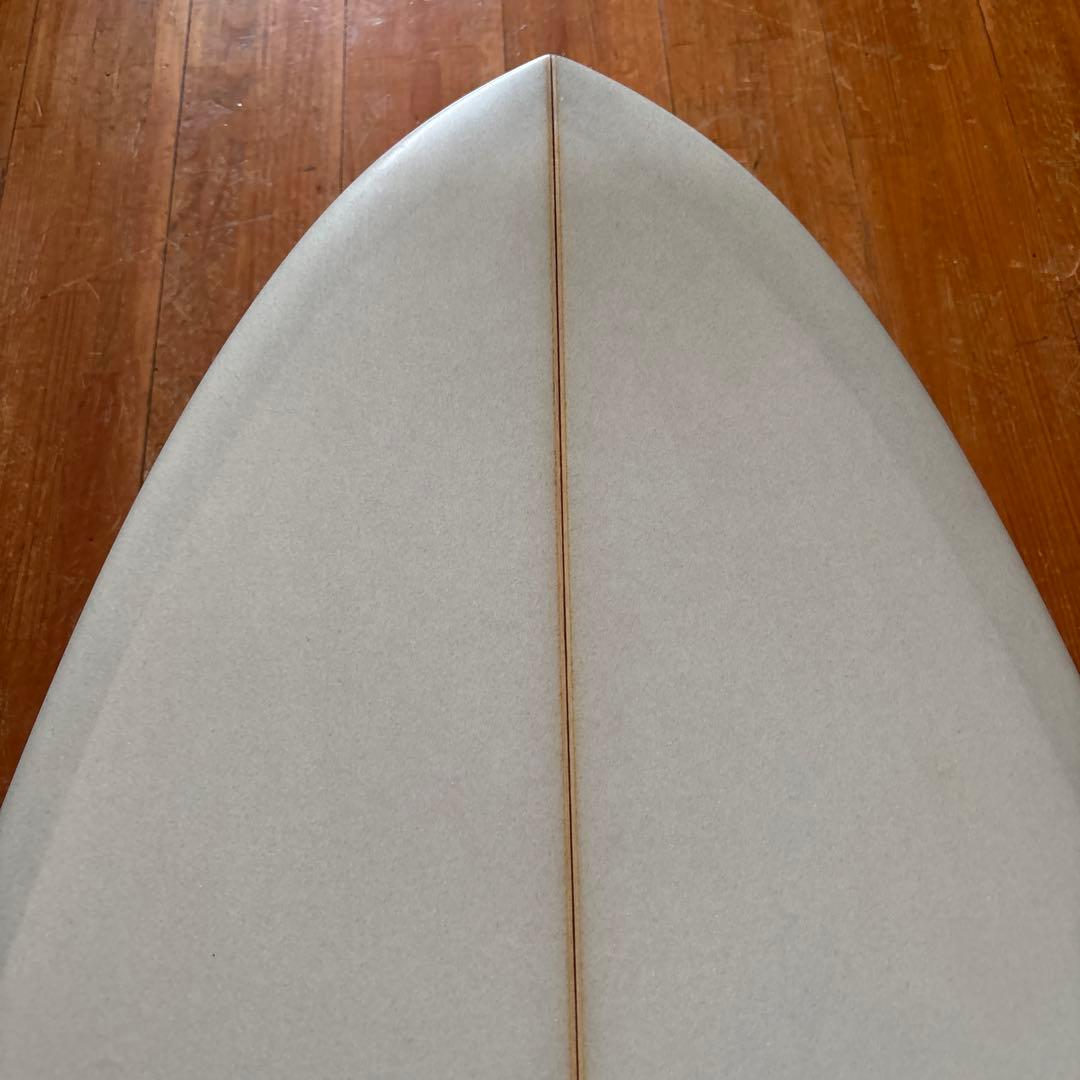 DHD MINI twin2 サーフボード5.3 ミニツイン　フィッシュ グレー