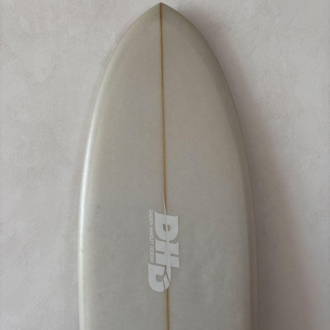 DHD MINI twin2 サーフボード5.3 ミニツイン　フィッシュ グレー