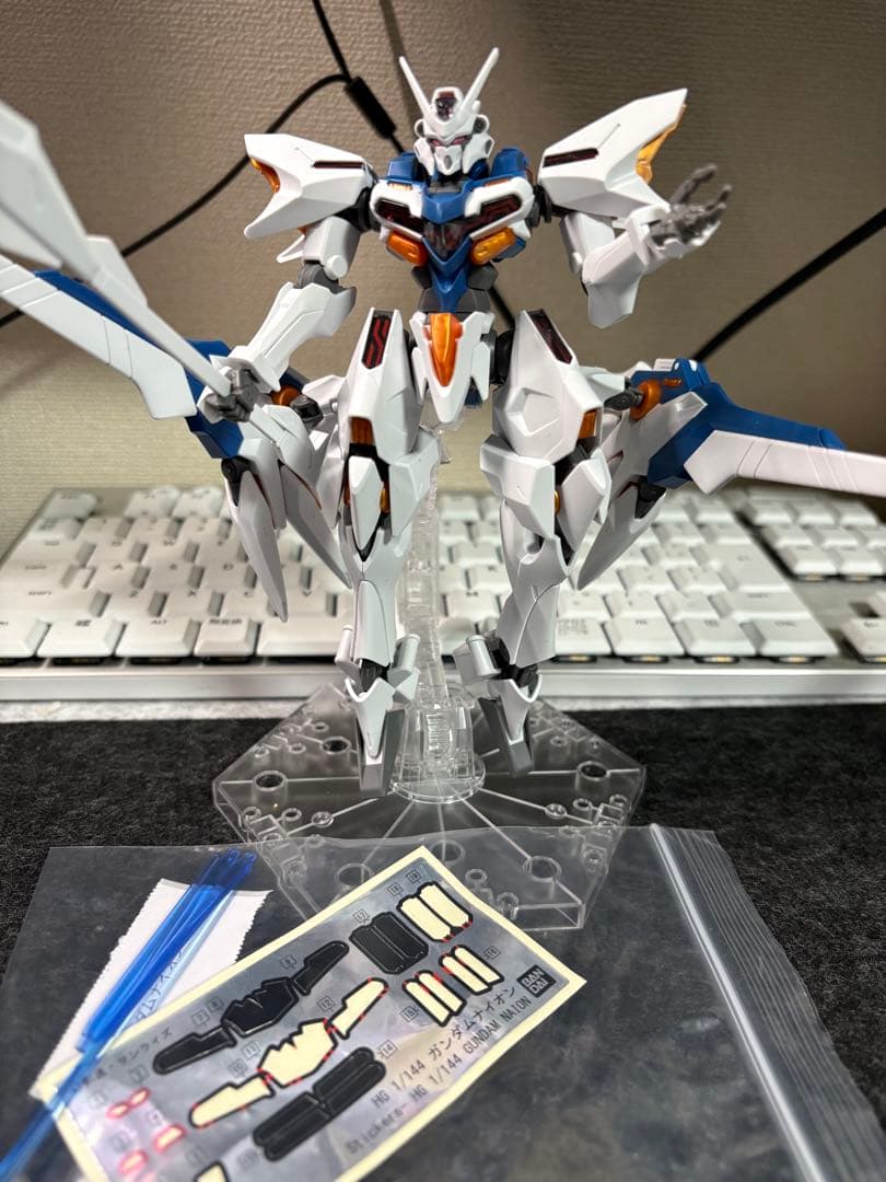 M*e様 HG RG ガンプラ 素組み完成済み 9体 まとめ売り