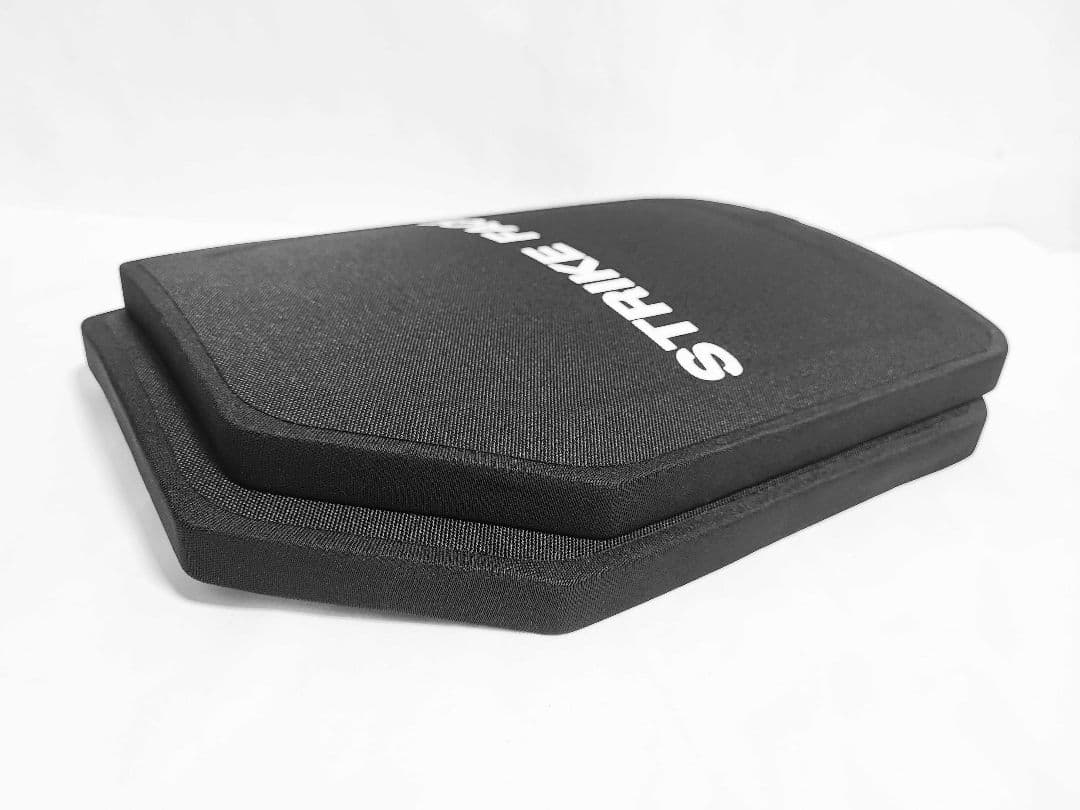 NIJ III レベル３ 防弾プレート 実物 2枚 セット PE製 新品未使用