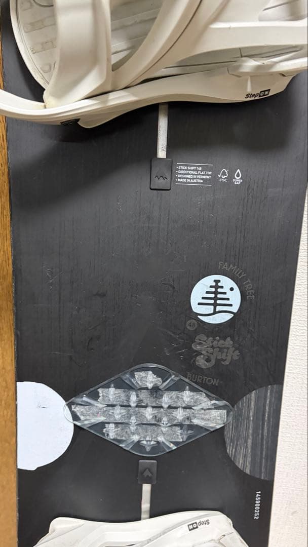 バートン ファミリーツリー stick shift 148 ステップオンセット