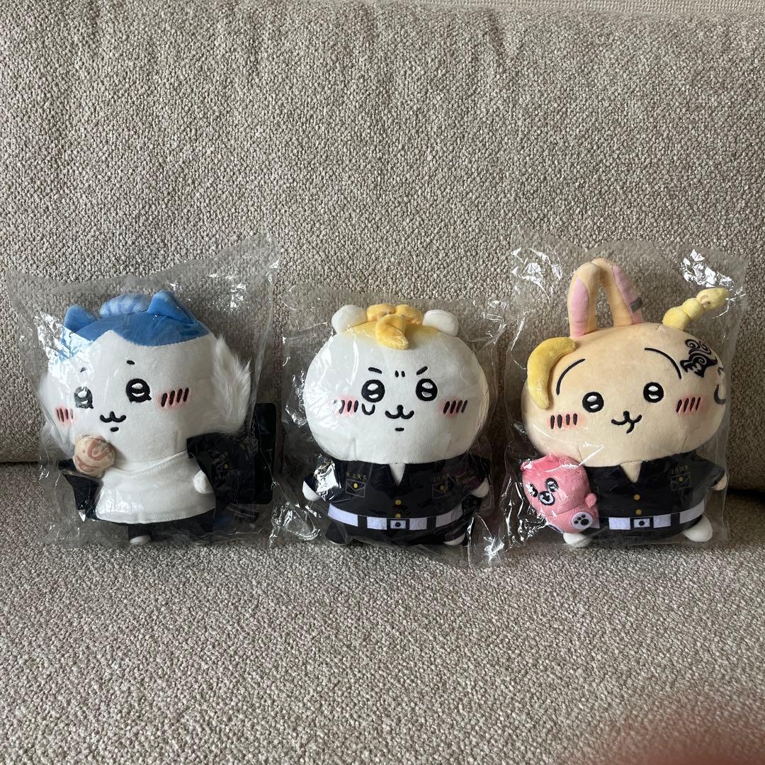 【新品未開封】ちいリベコラボ ちいかわ 東京リベンジャーズ ぬいぐるみs