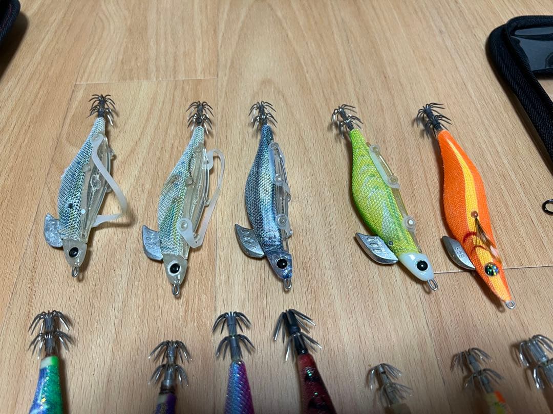 エギ・餌木 21個セット 収納ケース付き