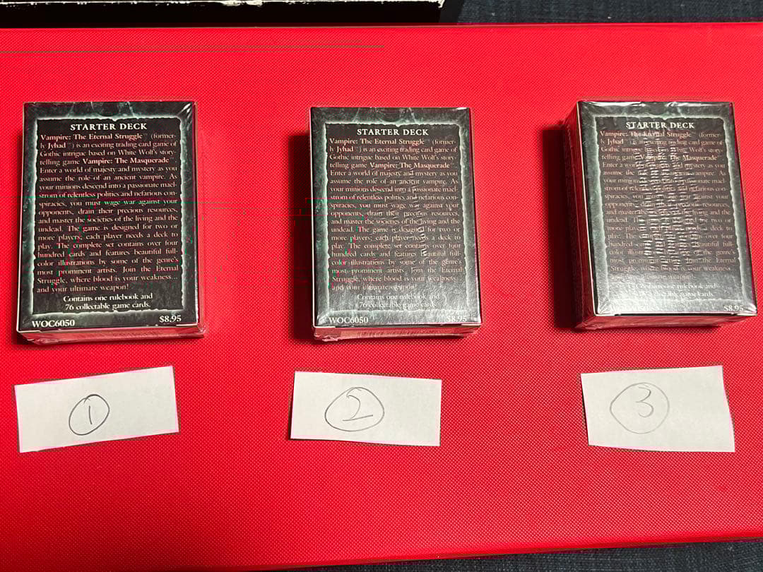 Vampire: The Eternal Struggle スターターデッキ③