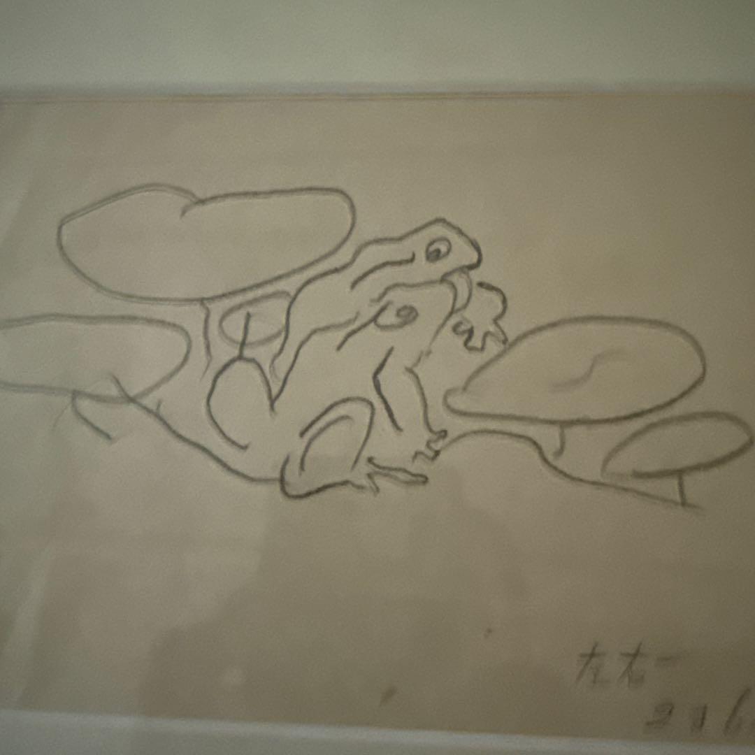 熊谷守一　鉛筆画