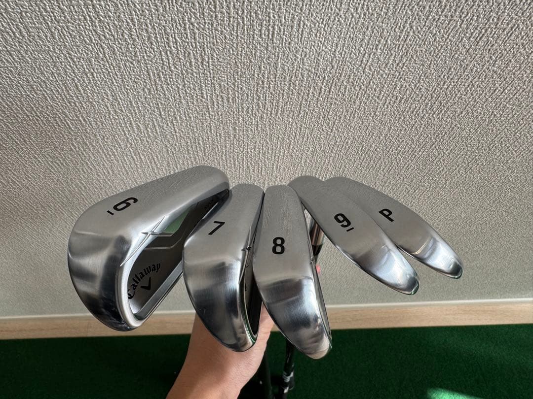 【値段交渉可】美品　キャロウェイ　アイアン　X FORGED MAX 6-PW