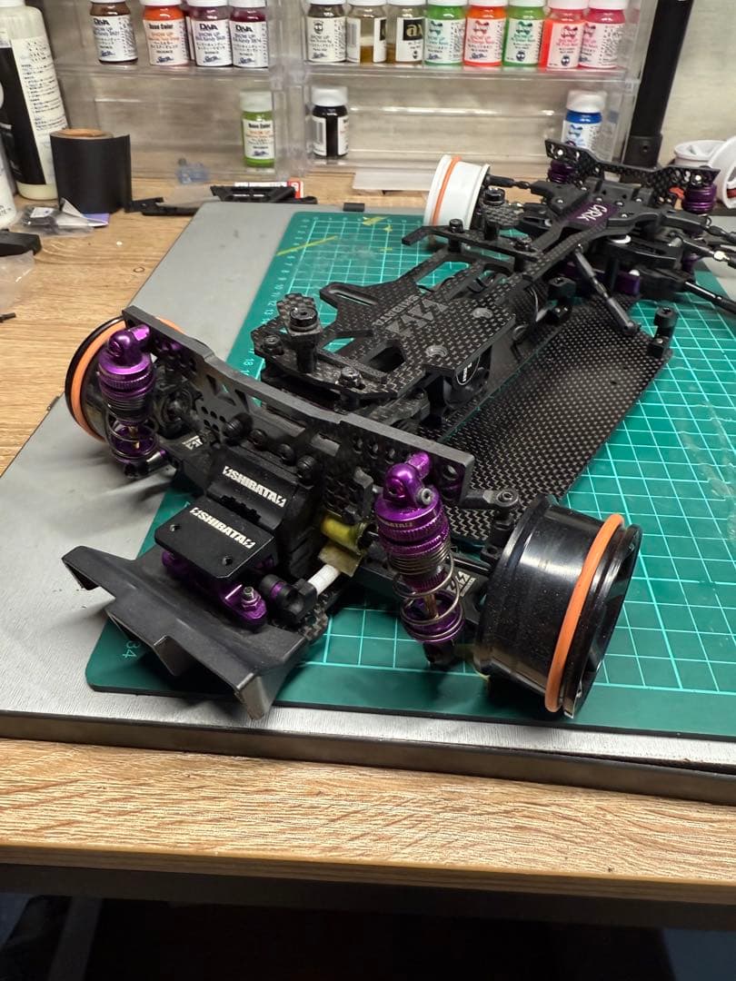 GRK EVO アルミギアボックス、アルミリア足