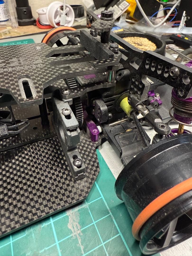 GRK EVO アルミギアボックス、アルミリア足