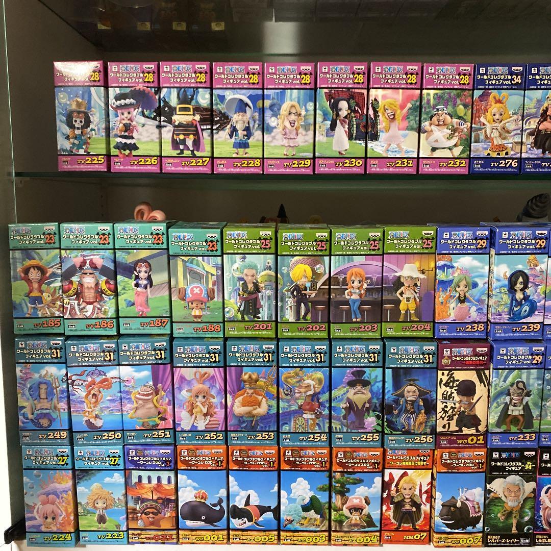 ワンピース ワーコレ 2年後 シャボンディー諸島〜魚人島編 57体セット‼︎