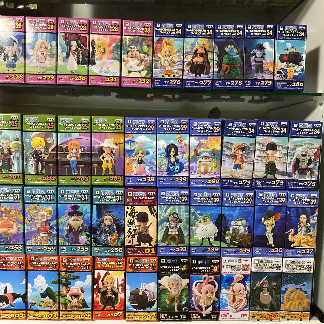 ワンピース ワーコレ 2年後 シャボンディー諸島〜魚人島編 57体セット‼︎