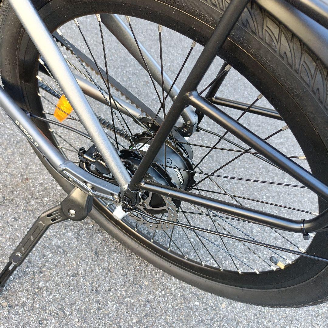 ADO Air 28 Pro。カゴ付き。電動アシスト自転車