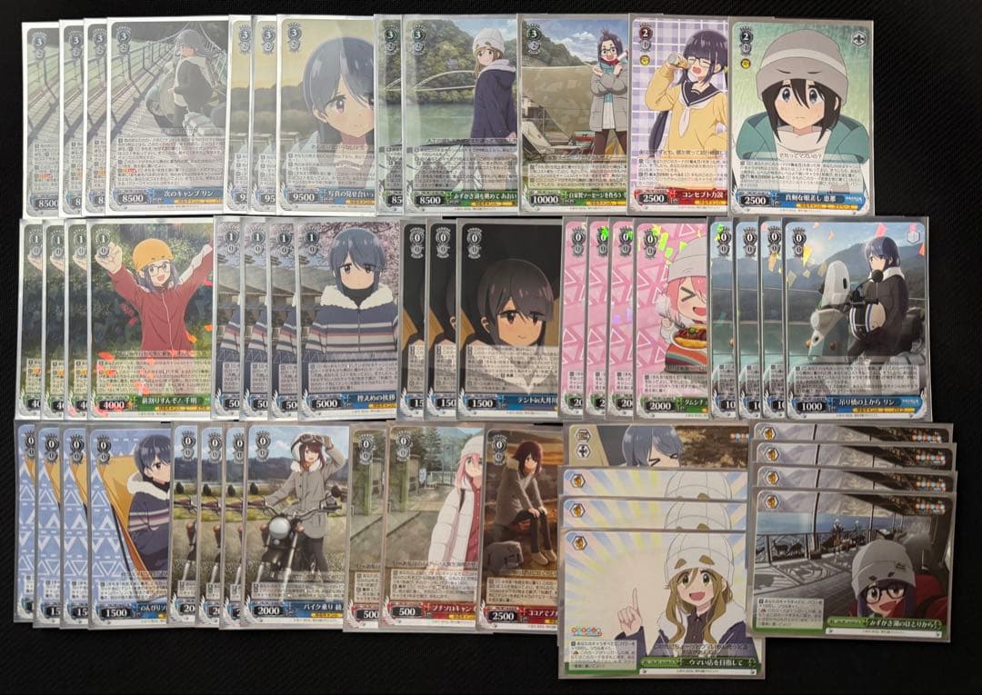 ヴァイスシュヴァルツ　ゆるキャン△　デッキ