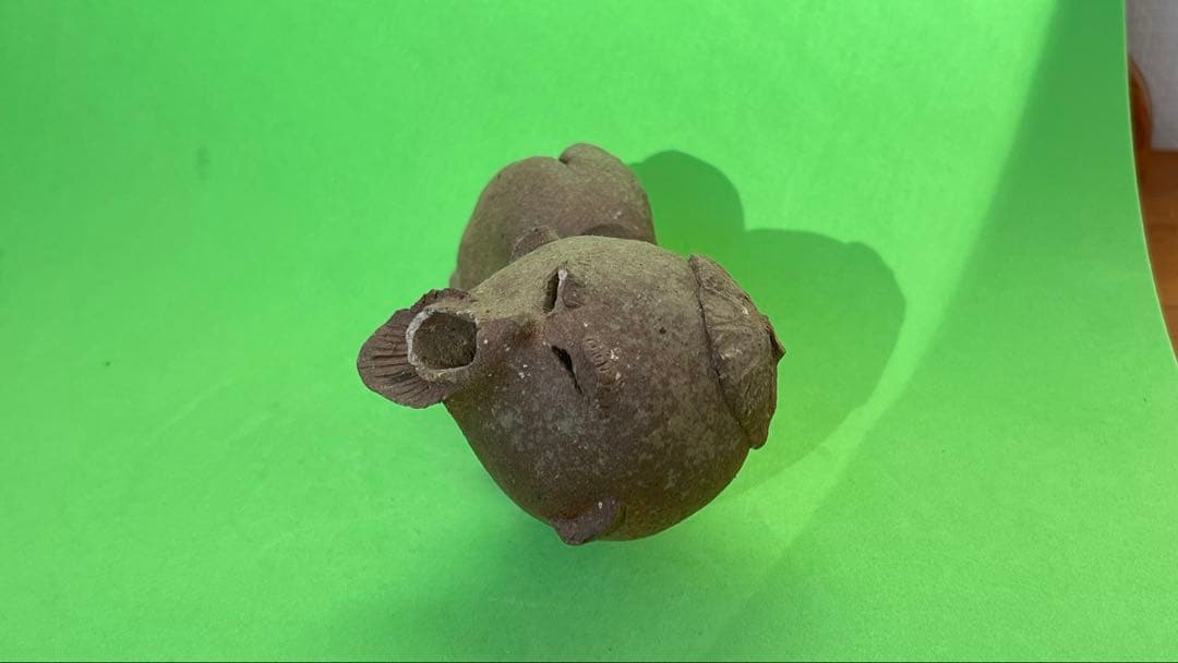 村長自画像　高さ7㎝