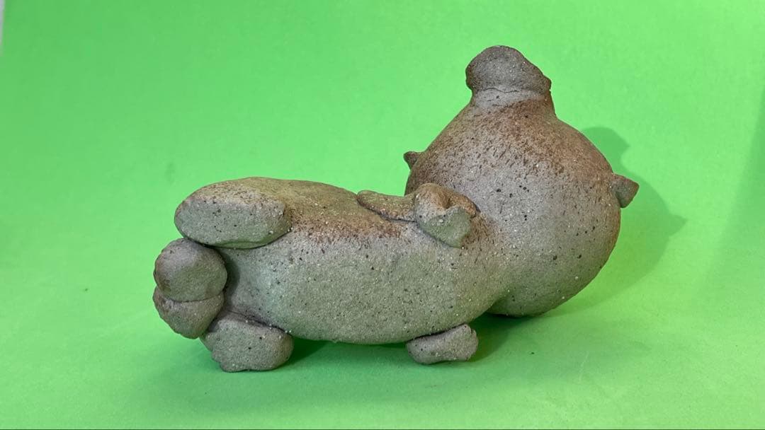 村長自画像　高さ7㎝