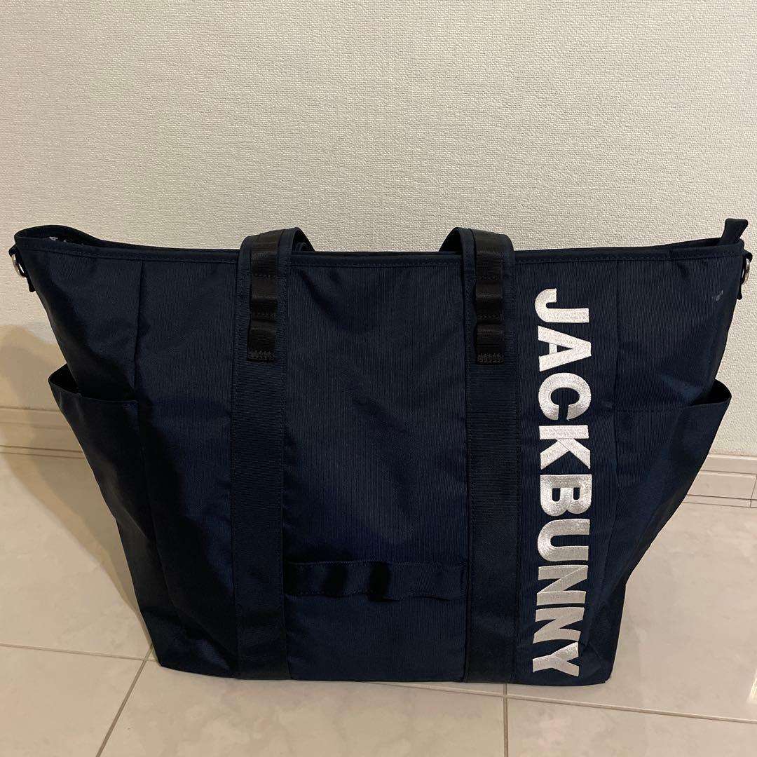 JACKBUNNY ネイビー トートバッグ 大容量