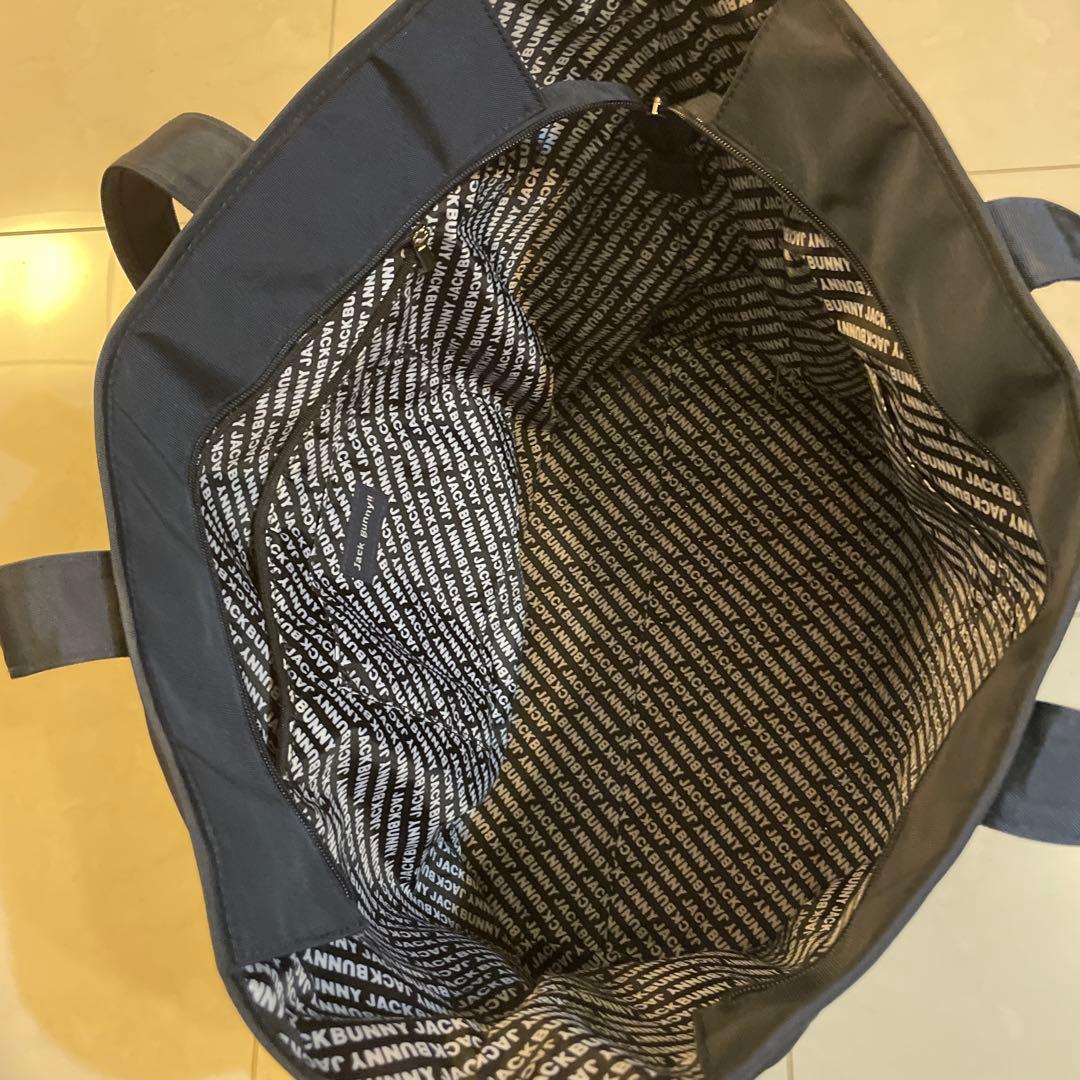 JACKBUNNY ネイビー トートバッグ 大容量