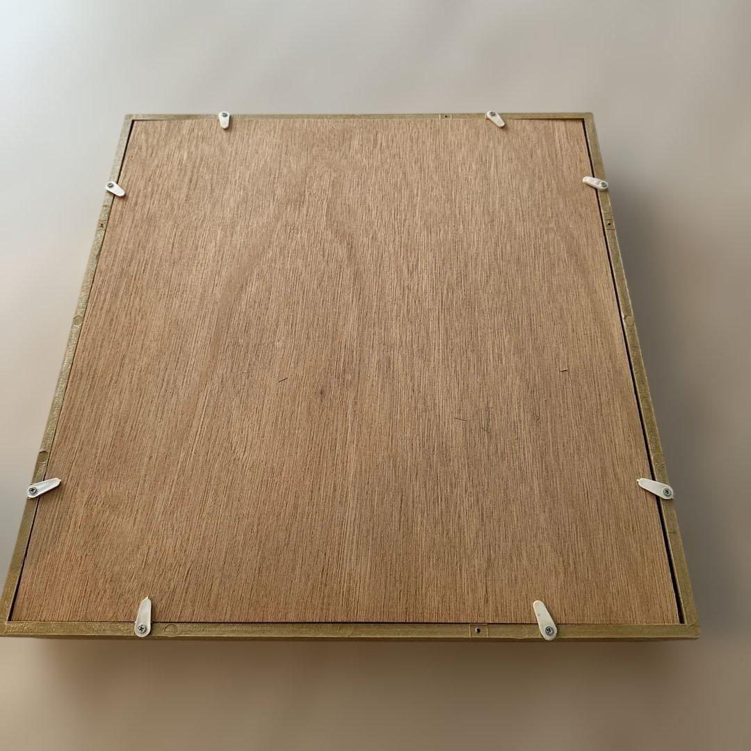 金属製 船のアート作品 額