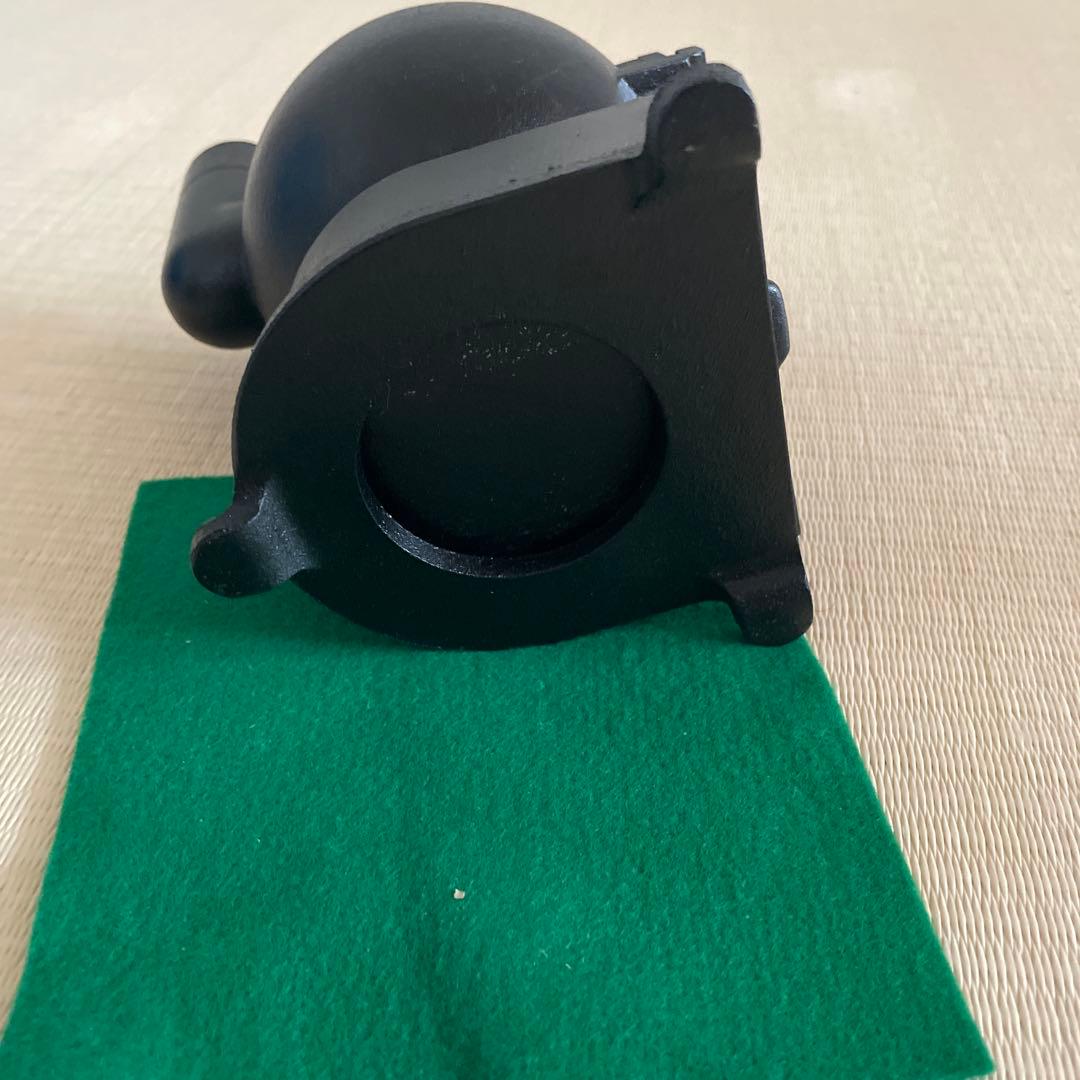 た*ん様 JR ストーブ型オブジェ 黒　ダルマストーブ　JR北海道