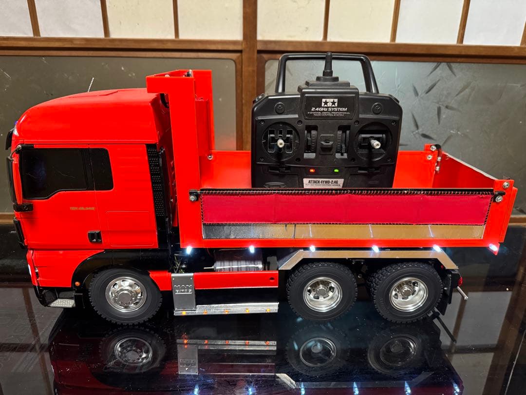 【希少】TAMIYA タミヤ　1/14 Man TGX ダンプ仕様