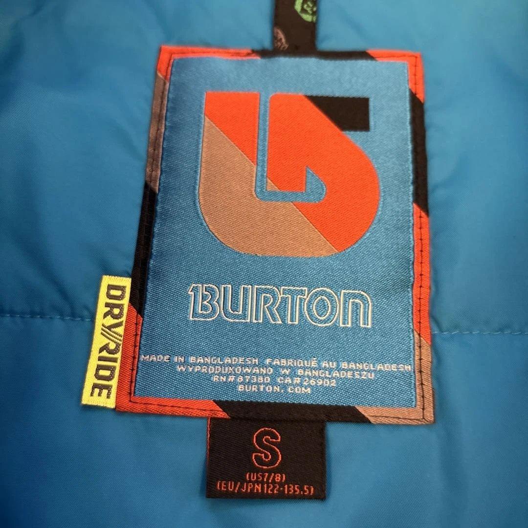 Burton チェック柄 フード付きウェア Sサイズ