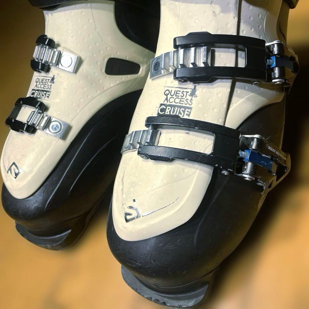 軽量幅広salomonサロモンQUESTACCESS27.0-27.5cm初中級