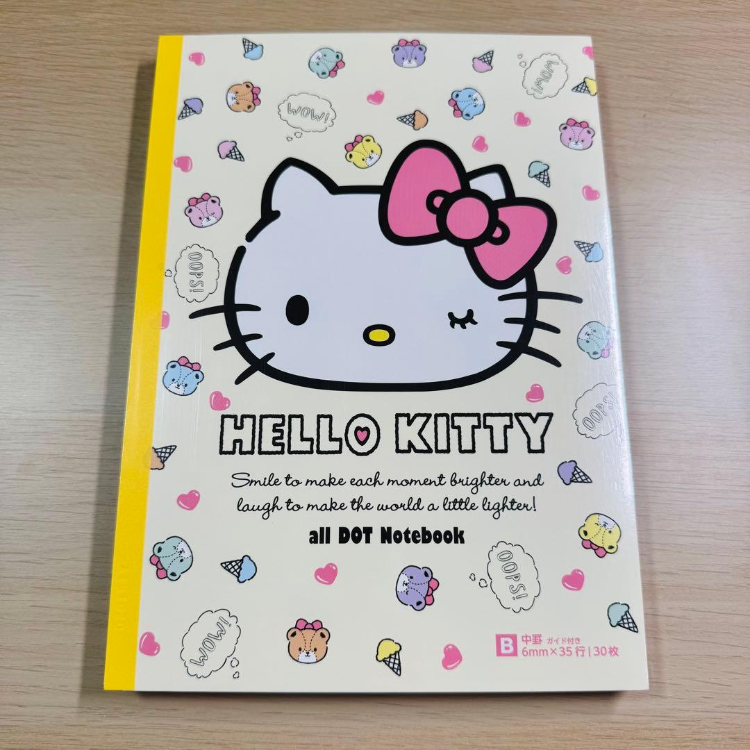 新品Hello Kittyハローキティ all DOTノート5冊パック×46点
