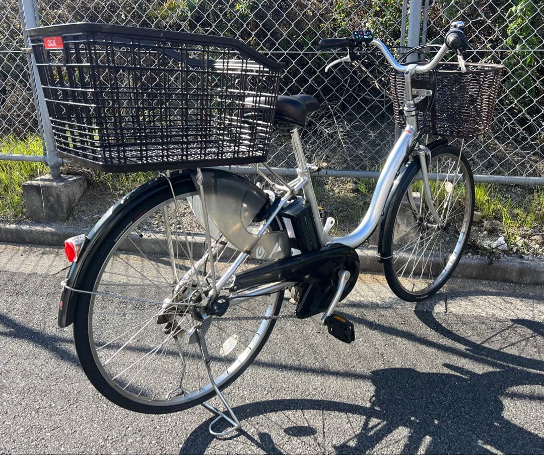 ヤマハPASナチュラ電動アシスト自転車26インチ程度良好関東圏配送可能