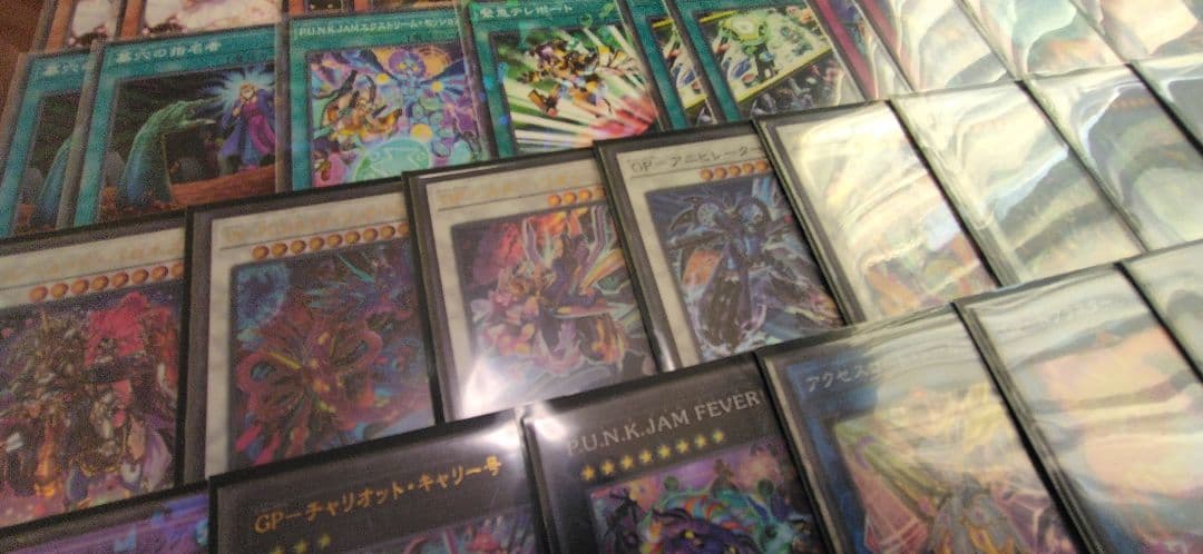 遊戯王　パンクGP　ガチ構築　スリーブ付き　うらら　増殖するG　バロネス