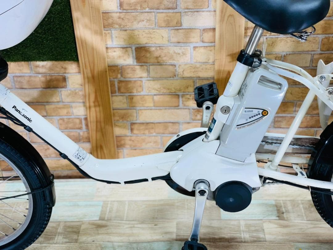 超特価 No1モデル ホワイト ギュット子供乗せ電動アシスト自転車 H1568