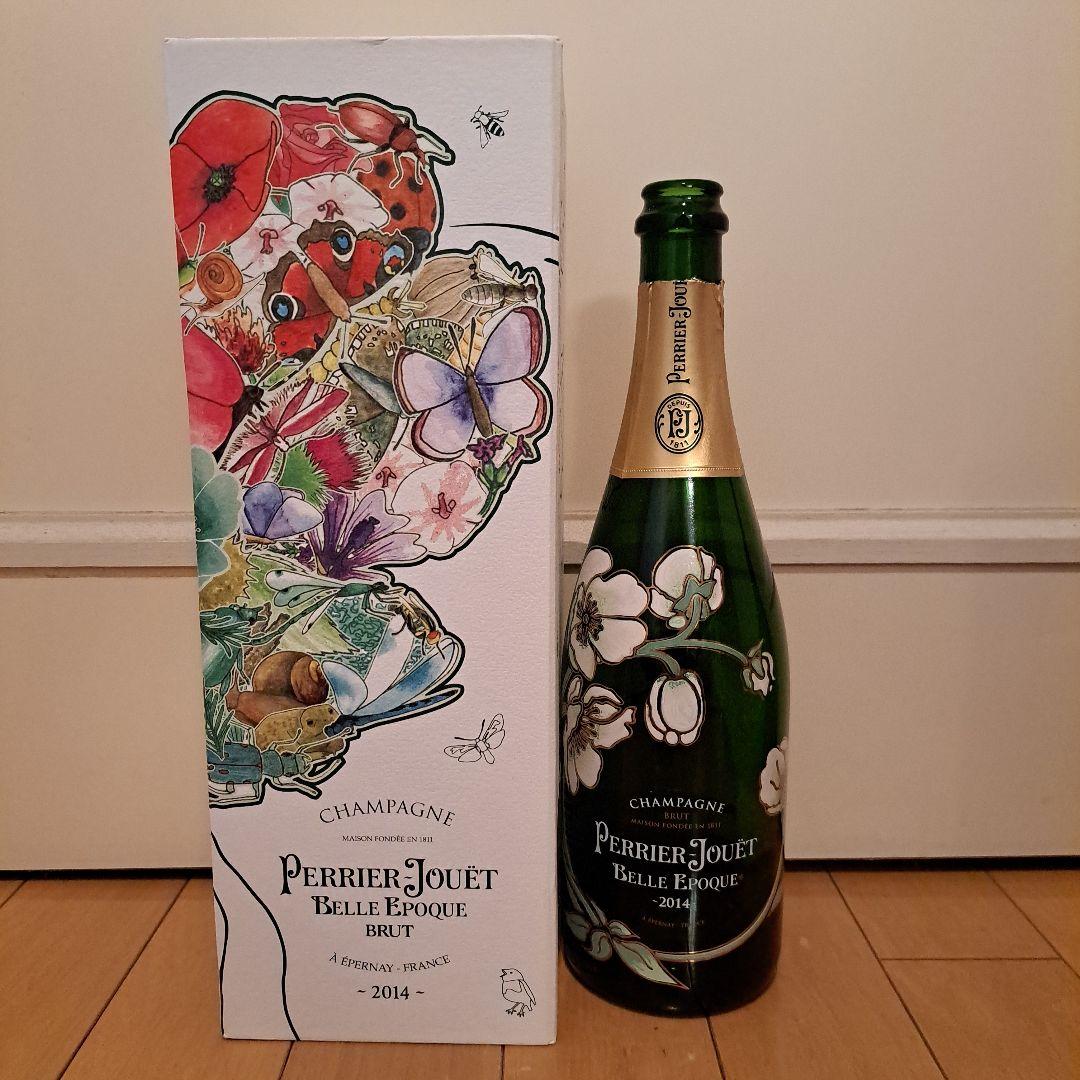 Perrier-Jouët二種類+Don Perignon1種類　空き瓶、空き箱