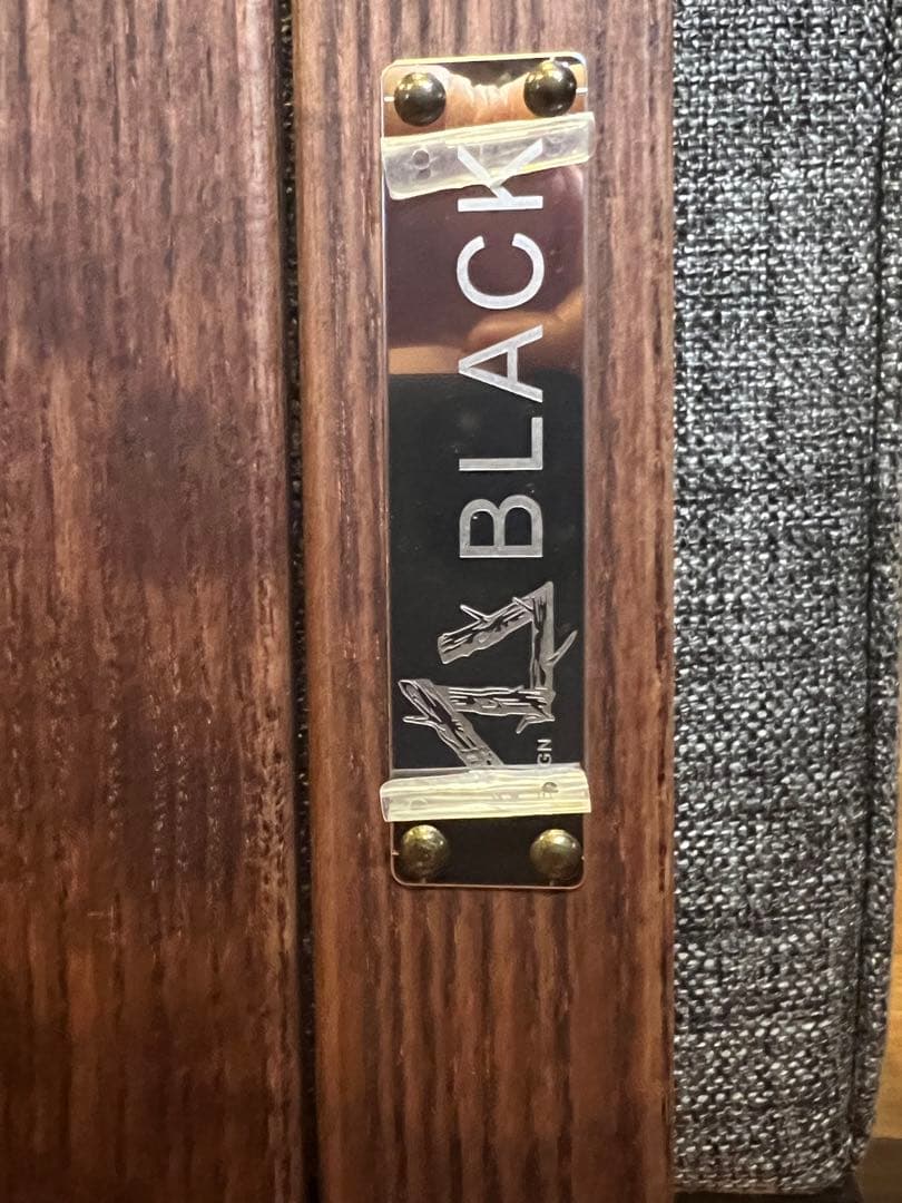 BLACK DESIGN 方舟テーブル+アイアンプレート　アウトドアテーブル