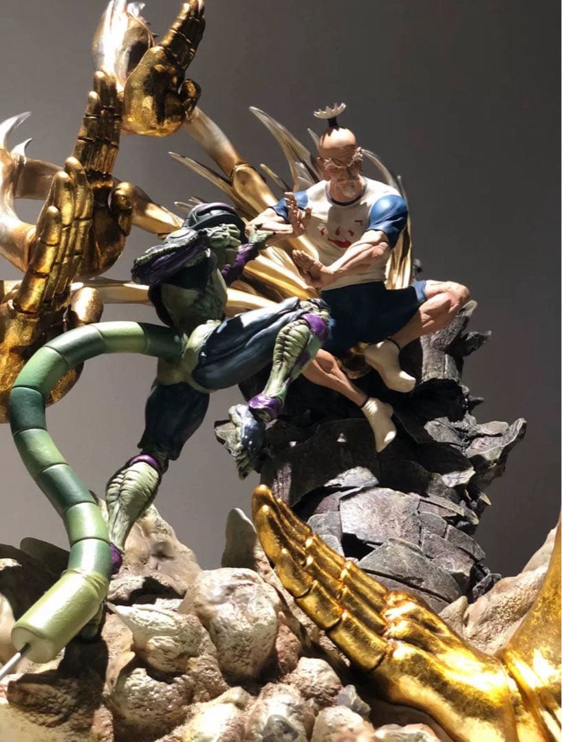 hunter×hunterアイザック＝ネテロ ガレージキット ガレキスタチュー④