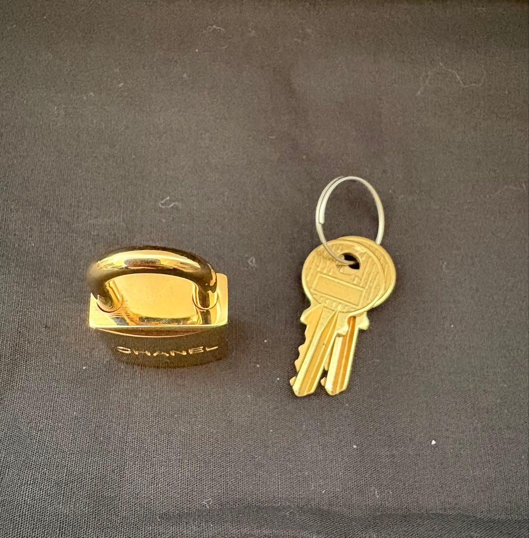 シャネル ココマーク カデナ キー2本付き パドロック 南京錠　レア