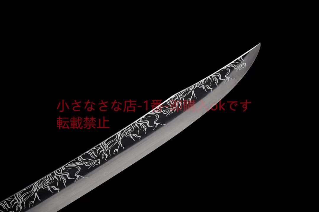 竜頭牛尾刀（マホガニー） 古兵器 武具　刀装具　日本刀　模造刀 居合刀