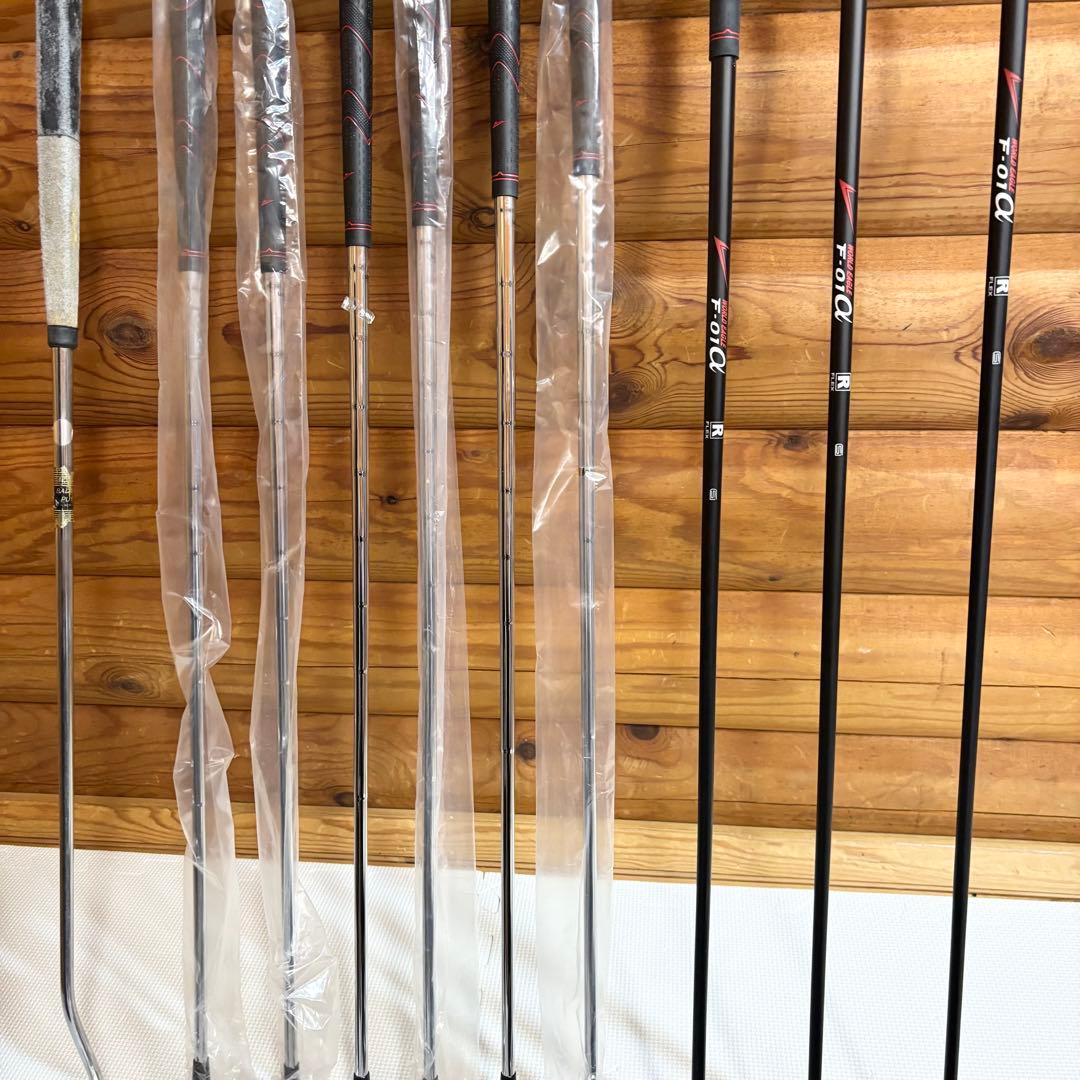 【美品】ワールドイーグル メンズ ゴルフクラブセット 10本 レフティ 左利き