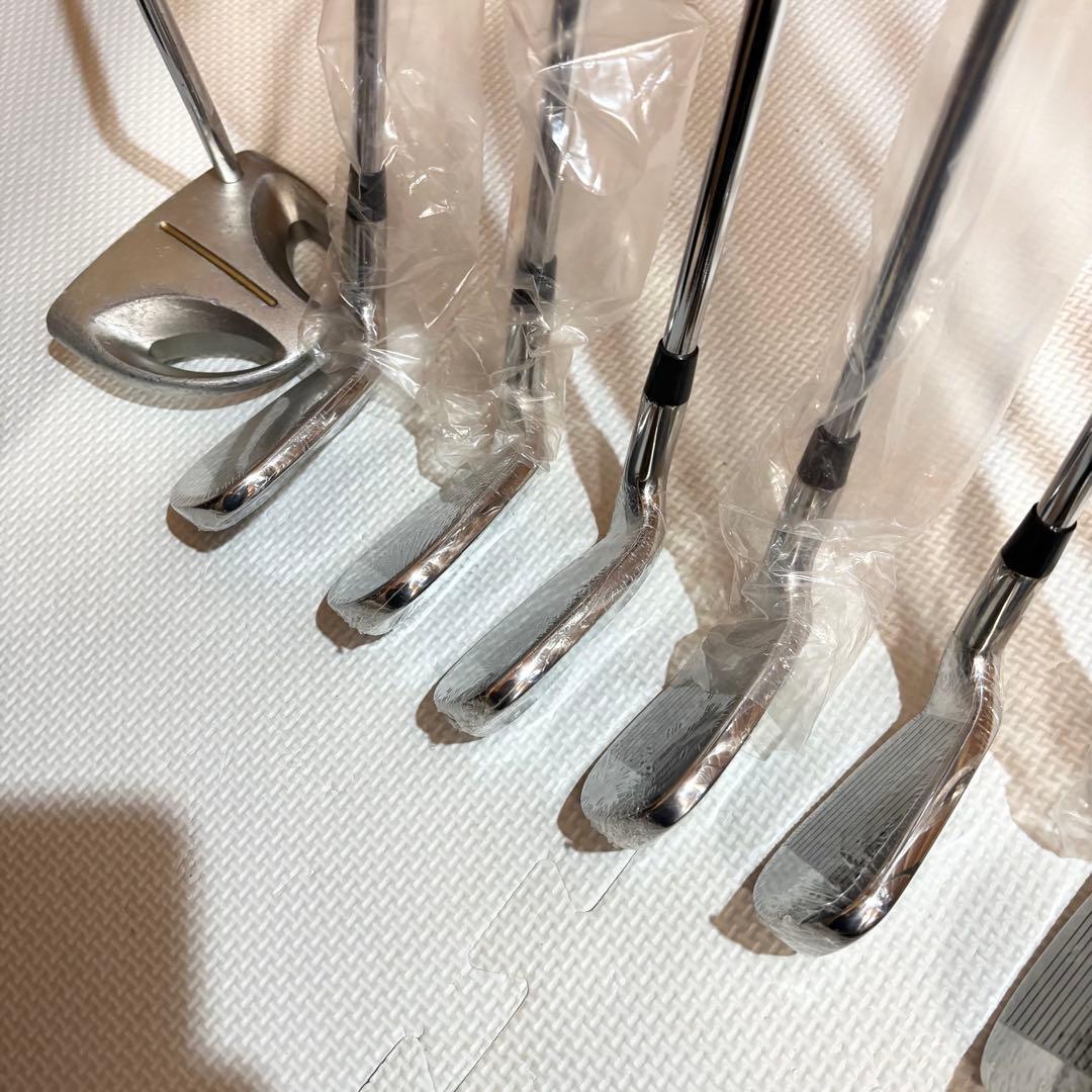 【美品】ワールドイーグル メンズ ゴルフクラブセット 10本 レフティ 左利き