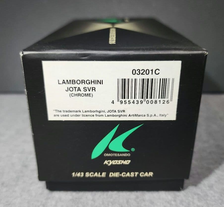 ランボルギーニ　イオタSVR　 表参道ヒルズモデル１００８個限定 クロム　京商