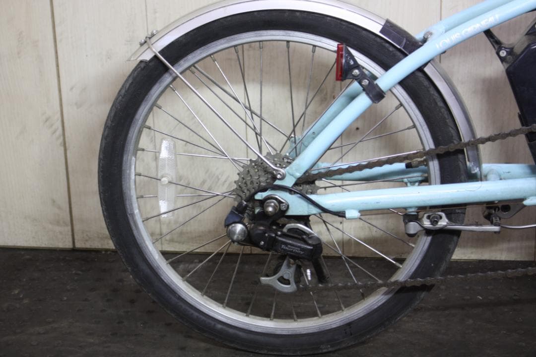 ルイガノMV-E バッテリー(2個付き）20インチ シマノ7段 ミニベロ電動