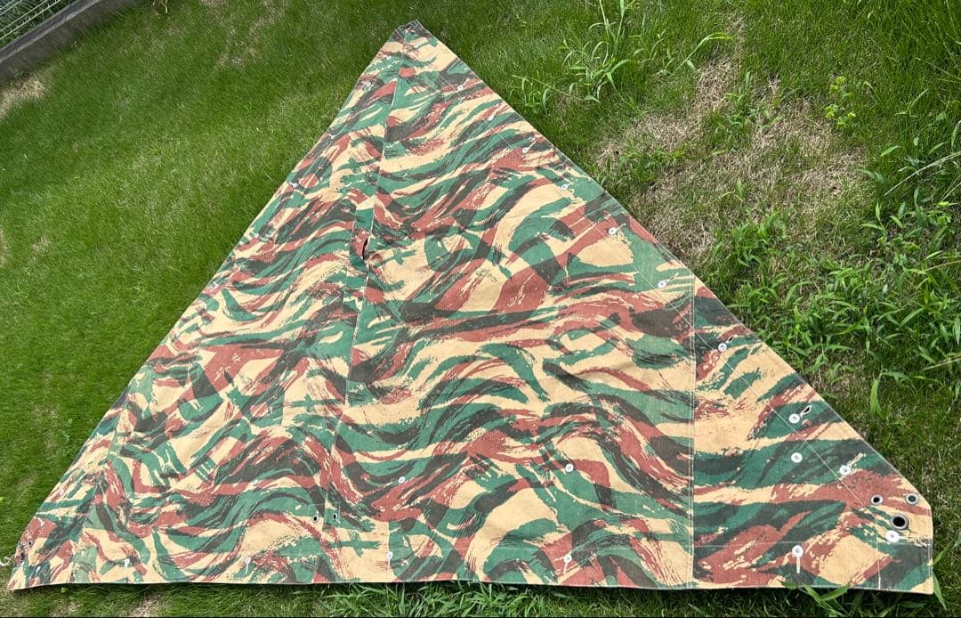 フランス軍幕　ツェルトバーン　リザードカモ　1枚