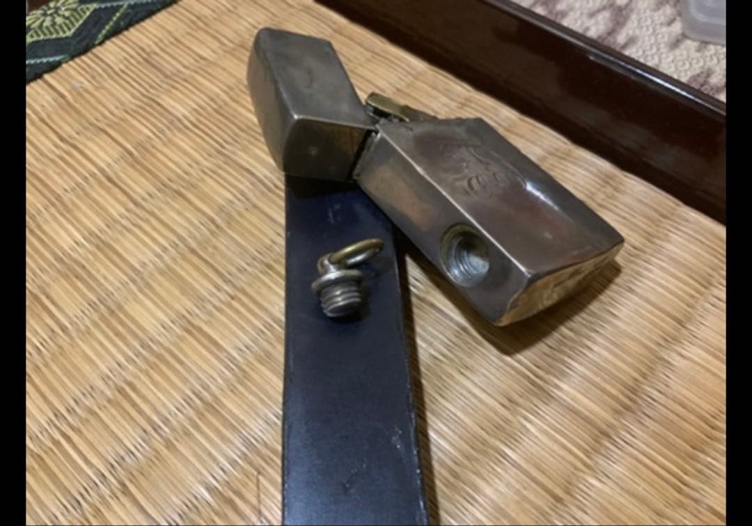 アンティークライター　シルバー