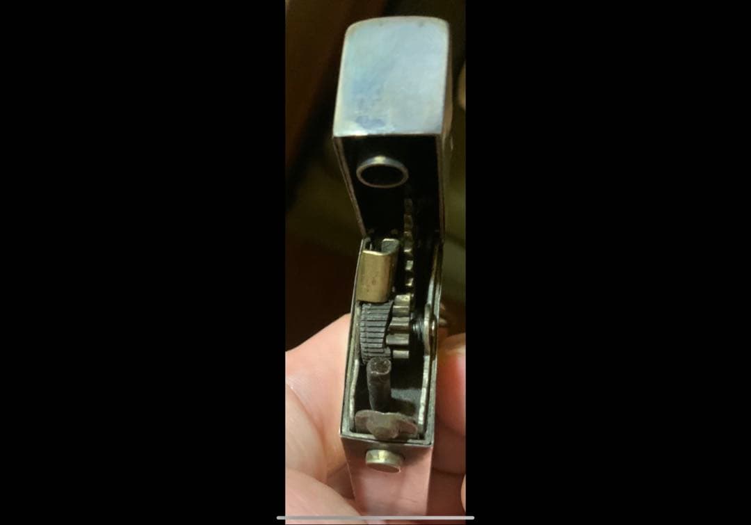 アンティークライター　シルバー