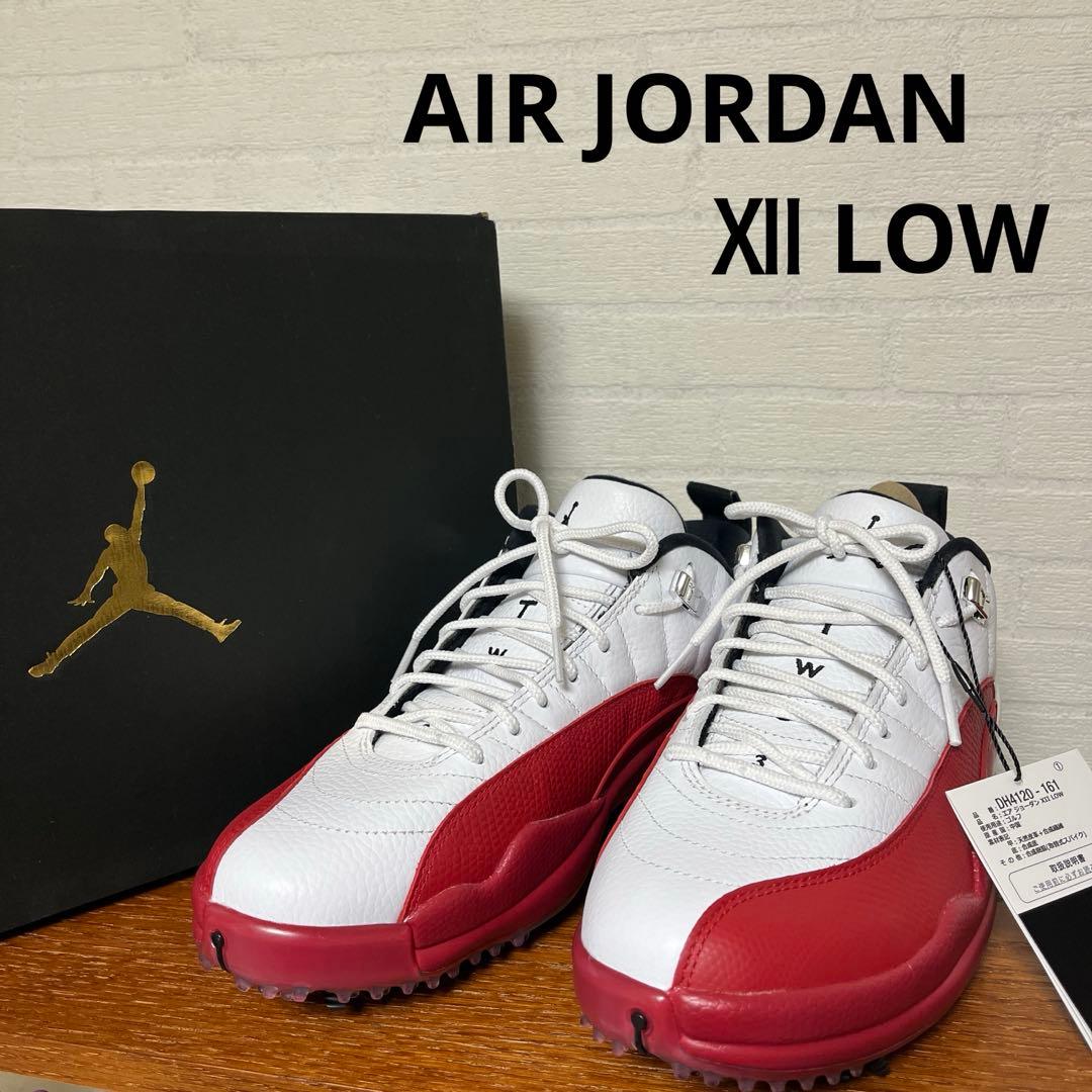 【新品】NIKE ナイキ　エアジョーダン12 LOW ゴルフシューズ