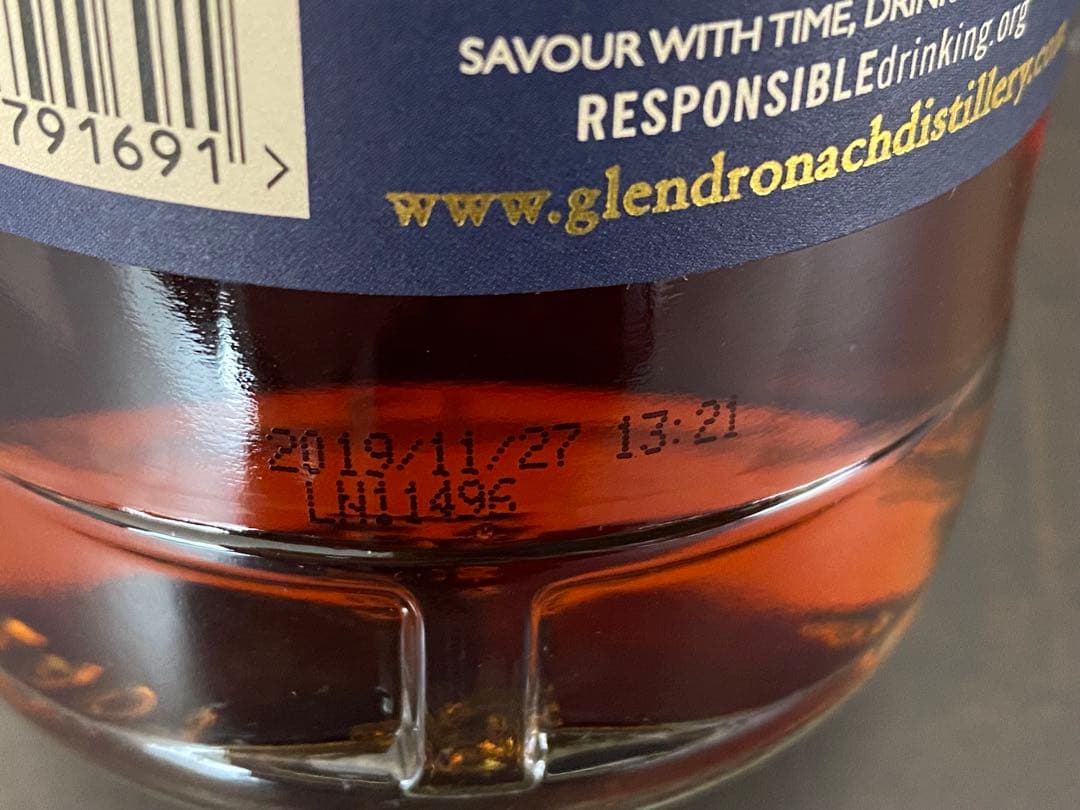 グレンドロナック18年ALLARDICE 2019年ボトリング