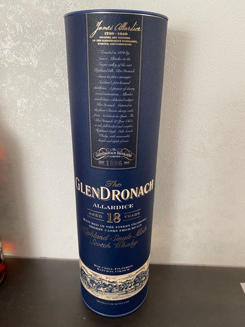 グレンドロナック18年ALLARDICE 2019年ボトリング