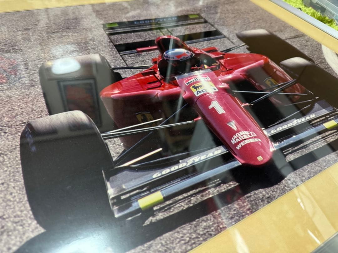 フェラーリ 641/2 鈴鹿GP アラン・プロストの生写真