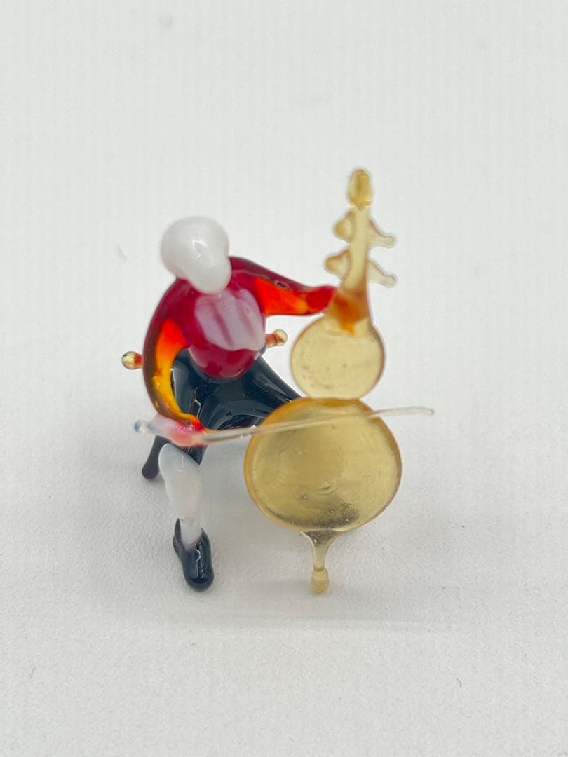 【オーケストラ　ディスプレイ　置物】ピアノコンチェルト　ガラス細工　台湾製　楽器