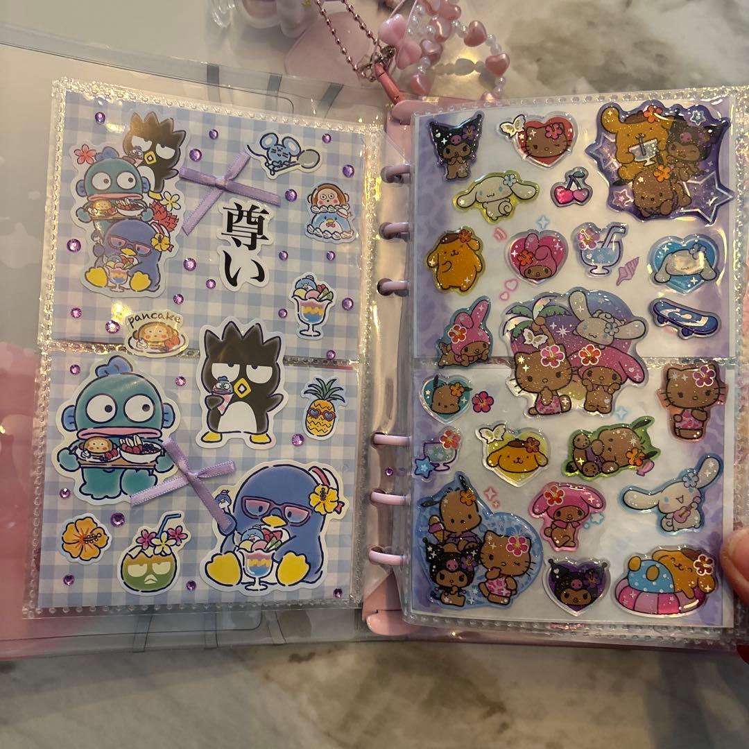 シール帳　完成品